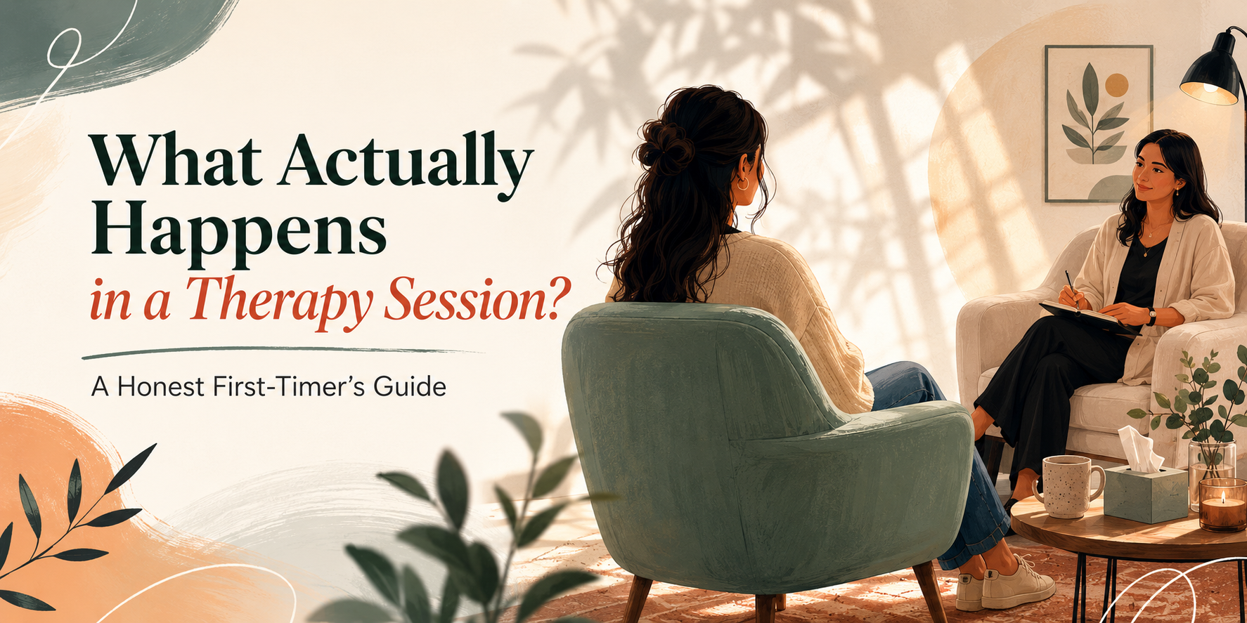 What happens in a therapy session in India?