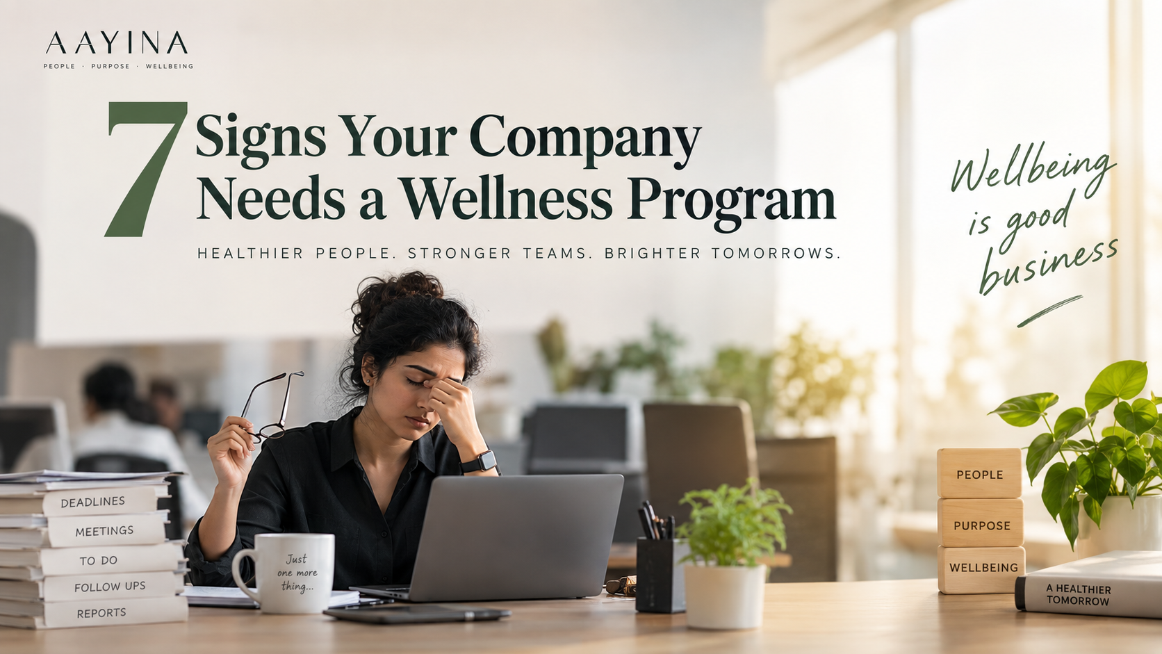 Sign your company needs a wellness program