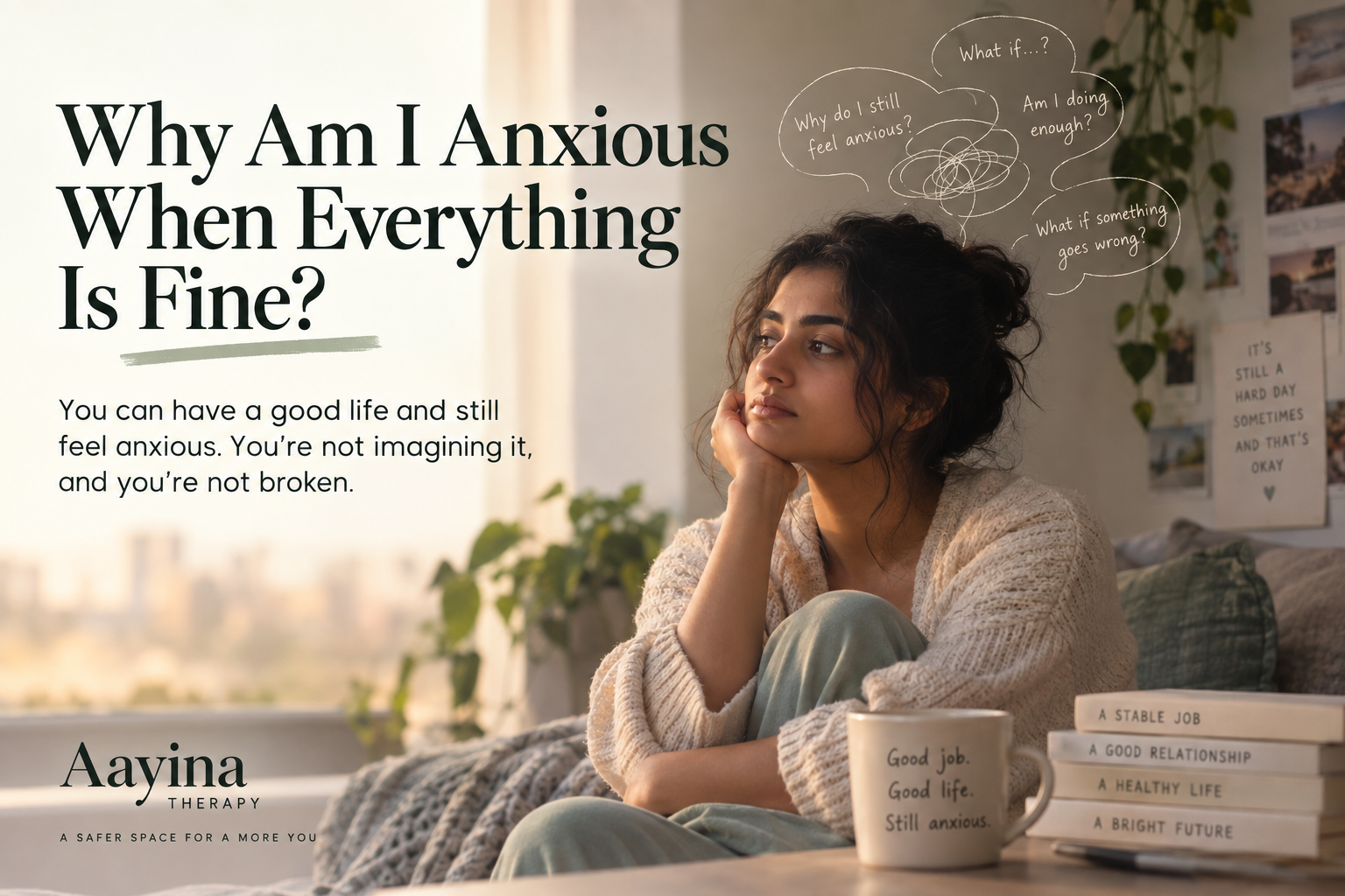 Why am I anxious when everything is fine?